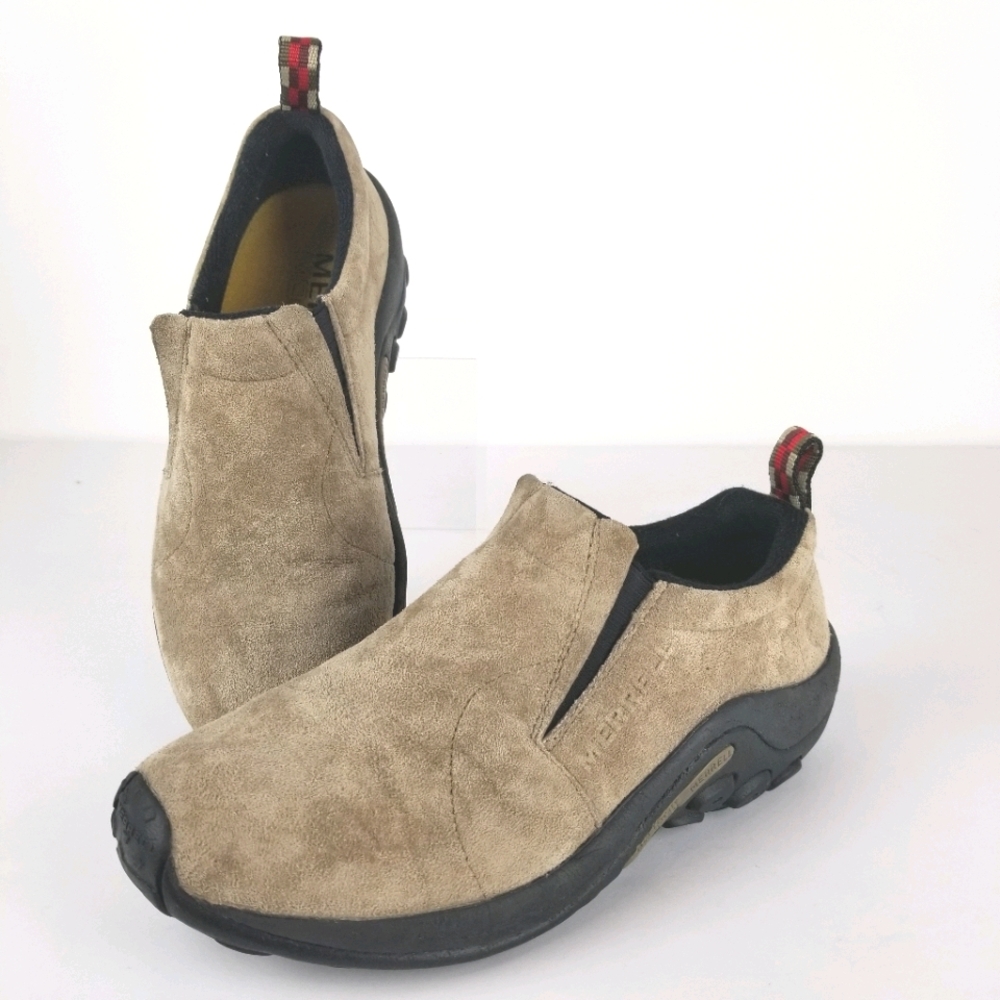 Merrell Jungle Moc Classic Taupe Slip On Shoes